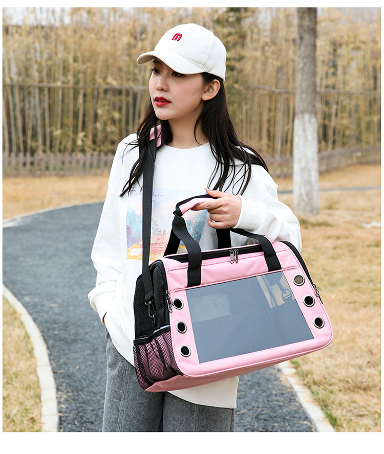 Crossbody pet bag